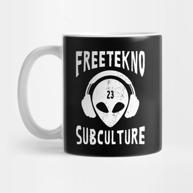 Freetekno Subculture Tekkno 23 by T-Shirt Dealer